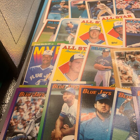 27ct 88-90 Topps Donruss Toronto Blue Jays Misc Baseball Trading Cards NRMT - Picture 4 of 4